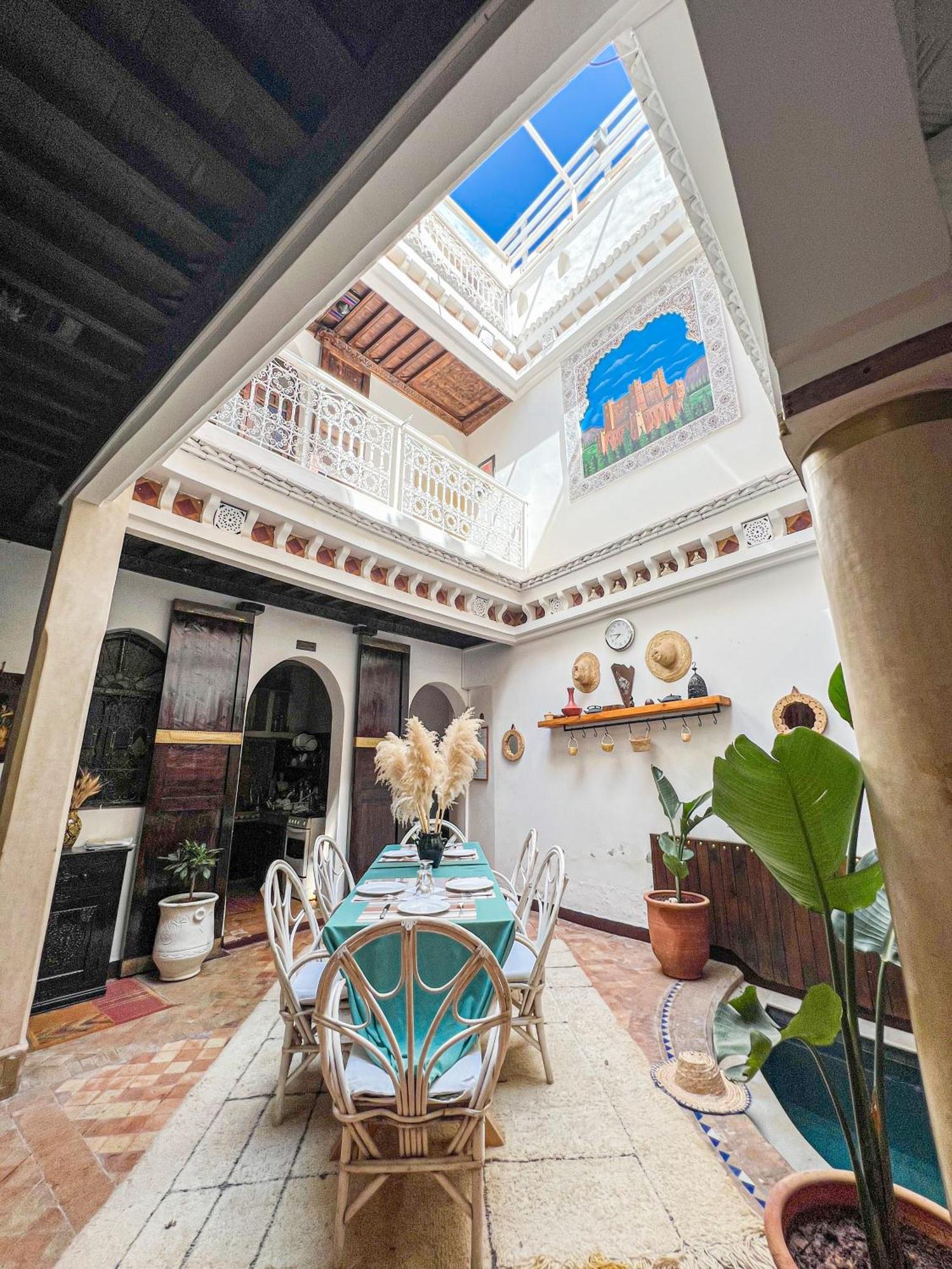 Riad Elli Marrakech Marrakesh Bagian luar foto